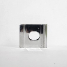 스텐 휀스클립 펜스부품 안정망밴드 메쉬클립 U밴드 고정 울타리 부속, 휀스 클립 1개, 1개, 은회색