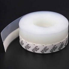 방풍테이프 창문 틈새 바람막이 실리콘 35mmX10M, 10M(그레이35mm)