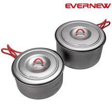 EVERNEW U.L.鈦金鍋組 0.9L 1.3L - 限定販售, 1個