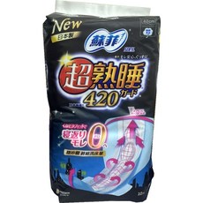 蘇菲 SOFY 超熟睡 420 衛生棉 (夜用) 42cm 10片, 詳見包裝, 詳見包裝, 詳見包裝