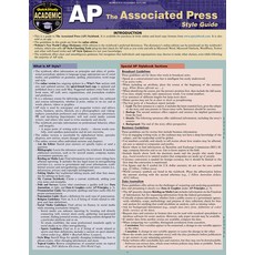 AP - Associated Press Style Guide: A Quickstudy Laminated Reference Other, Quickstudy Reference Guides, English, 9781423241713