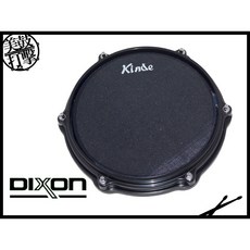 Dixon Kinde PDP-265-K 八吋黑色網狀鼓皮打點板/打擊墊【美鼓打擊】, 1個