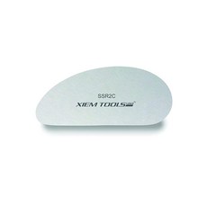 Xiem Tools 도자기 및 도자기용 스테인리스 스틸 클레이 립(Rib 2C), Rib 2C