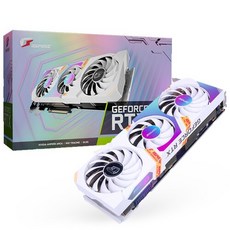 COLORFUL iGame 지포스 RTX 3060 Ultra OC D6 12GB White 3팬 중고 화이트, 3060 12g
