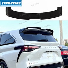 토요타 시에나 20-23 스포일러 ABS 유광 블랙 카본 룩 트렁크 윙 리어 루프 호환