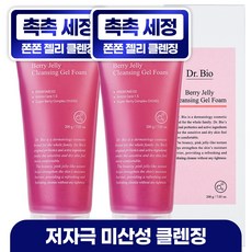 닥터바이오 베리 젤리 클렌징 젤 폼, 2개, 200g