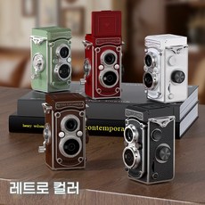 JirisanLab 카메라 레트로 화질 4800만화소 8배줌 1.54인치LCD 디지털카메라, 블랙
