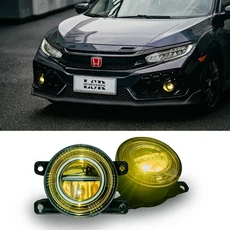 혼다 시빅 해치백 안개등 커버 10 세대 11 세대 R FC FE1 FL1 FK7 FK8 h11 용 2016-2018 2019-2021 2022 20, 03 16-18 civic fc Gold, 01 빠른