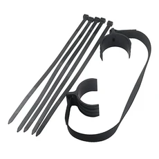 오토바이 전면 후면 구조 스트랩 당겨 슬링 벨트 가죽 끈 KTM XCFW250 EXCF SXF SMR 350 450 505 530, 03 Black Front