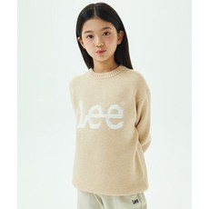 매장정품 리 LEE KIDS 빅 트위치 부클 레귤러핏 풀오버 베이지 LK2404KT07BE 651323