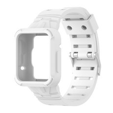 TAOMI Xiaomi Mi Watch Lite 1 2 一體式錶帶, 白色的