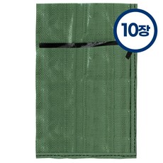 카시안 국산 마대자루 모래마대 28x45cm SN 수방 제방 진지구축 포대 푸대 모래주머니, 10장