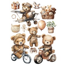 S-mai Art 轉印貼 0003︱拼貼紙 蝶古巴特專用紙 水晶貼 織物轉印貼 燙畫貼 布轉印 水轉印︱麥手作, 1個裝