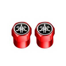 자동차 스타일링 휠 타이어 밸브 캡, 1개, 3. 빨간색, 기본