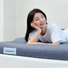 누보레 잠솔솔 투사이드 매트리스 토퍼, 네이비, 12cm