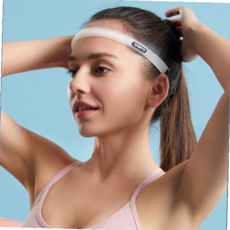 운동 용품 스포츠헤어밴드 이마 스웨트 흘림방지, 퍼플, 1개