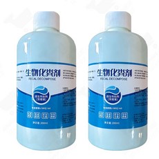 生物化糞劑, 1個, 化糞劑300ML -2瓶裝（中範圍適用）