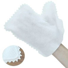 홈가드 부직포 청소장갑, 화이트, 50개