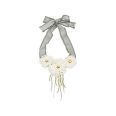 레드(V) 플라워 모티프 네크리스