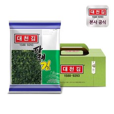 대천김 파래김, 10개, 20g