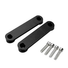 오토바이 프론트 액슬 플레이트 장식 커버, 12. Black NO LOGO