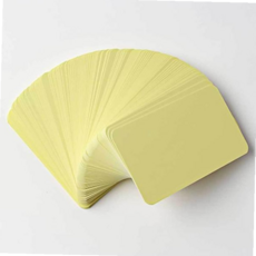 양면 옐로우 컬러 단어카드 요약 반코팅 종이 학습 59000EA 1EA, 본상품