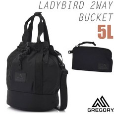GREGORY LADYBIRD 2WAY BUCKET 圓筒型水桶包 5L 瑪瑙黑 131369