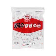 범아 콩국수 양념소금 일회용 업소용 (3g X 200개입), 1개, 3g