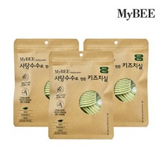사탕수수로 만든 키즈치실48개입x3개/유아치실, 혼합색상
