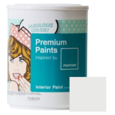 PANTONE 내부용 실내벽면 무광 페인트, 11-4800 Blanc de Blanc (무광), 1L, 3개