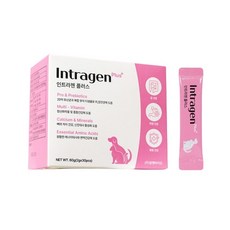 인트라젠 플러스 강아지 고양이 분말 유산균 종합영양제 2gx30개입 30포 2개, 2g