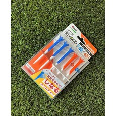 日本原裝 Tabata 高爾夫球Tee 軟硬材質結合新感低阻, 1個