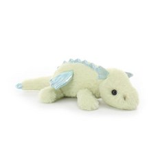 Apricot Lamb Matcha Lying Dragon 아동용 봉제 동물 인형 여아 및 남아용 부드럽고 귀여운 플러시 장난감 27.9cm(11인치), Apricot Lamb Matcha Lying Drag