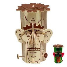 DIY 만들기 색칠하기 3D 목공나무 프랑켄슈타인 종이접기 놀이 유치원 어린이 집 초등 학교 수업 학습 미술 재료 준비물, 상세페이지 참조, 상세페이지 참조, 상세페이지 참조