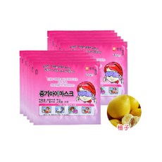 蒸氣熱敷眼罩 恆溫舒緩放鬆, 10個, 柚子 熱敷眼罩, 1個裝