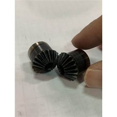 模型齒輪 場景零件, 微型錐齒輪傘齒輪0.5模20齒材料鋼傳動, 1個