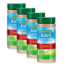 히든벨리 스파이시 오리지널 랜치 시즈닝 샐러드 드레싱 믹스 Hidden Valley Spicy Original Ranch Seasoning, 4개, 226g