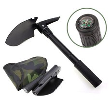 사구마트 캠핑 다기능 접이식 야전삽 야외필수품, 1개