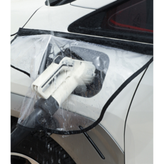 LUCHE 전기차 충전포트 보호 투명 레인커버