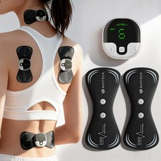 SOVI저주파 마사지기 EMS/TENS 전신에 적합, 흰색, JQ001-2