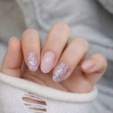 Zenith 젤네일스티커 누드톤 슬림 네일패치, 1개, 01 코튼애쉬[ZE630]