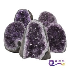 鑫運來 烏拉圭紫晶鎮 300-500g 紫水晶風水擺飾