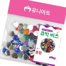 돈스텔 비즈구슬 큐빅비즈 혼합 1개입