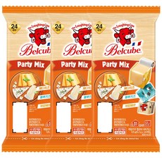 래핑카우 벨큐브 24큐브 125g 파티믹스 3개