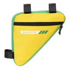 M·HUITTO 自行車三角包 橫樑包, 1個, 三角包-黄绿,1.5L, 黃綠