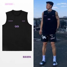 夏季新款美式速乾網眼籃球訓練坎肩背心寬鬆透氣吸溼排汗運動