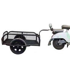 전동스쿠터 캐리어 농업용 오토바이 화물 짐 적재함, 1개, 상세페이지 참고