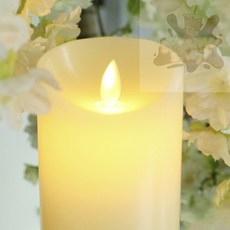 참깨샵 리얼촛불 LED캔들 2개입 15cm led촛불미니