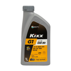 GS칼텍스 킥스 Kixx G1 SP 0W30 1리터 100% 합성엔진오일, 1L, 1개