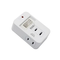安全達人 R-06L PTP強效防火過載斷電壁插 多開插座 兩孔插座 新安規, 1個